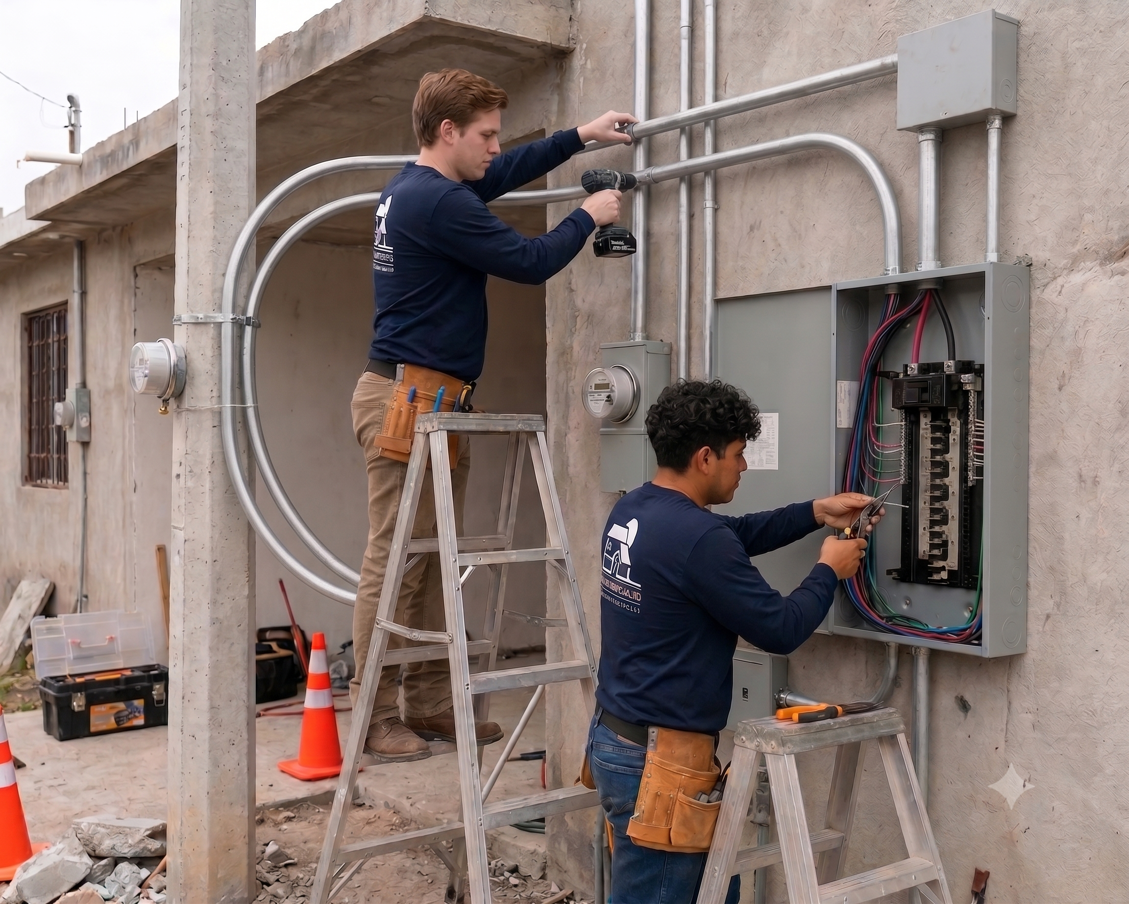 Instalación de acometidas eléctricas